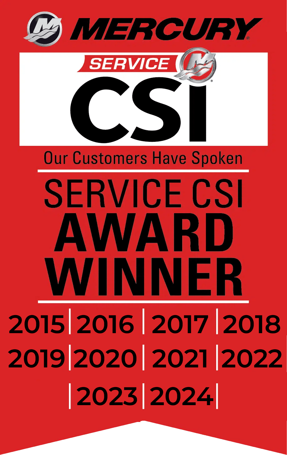 Preferred marine csi award 2024 | preferred marine sales group inc. | preferred marine